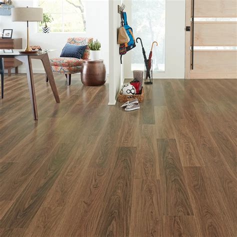 Waterproof plank; wet-mopping and common household spills won't damage the floor High Density IXPE attached pad. . Coreluxe rigid vinyl plank flooring